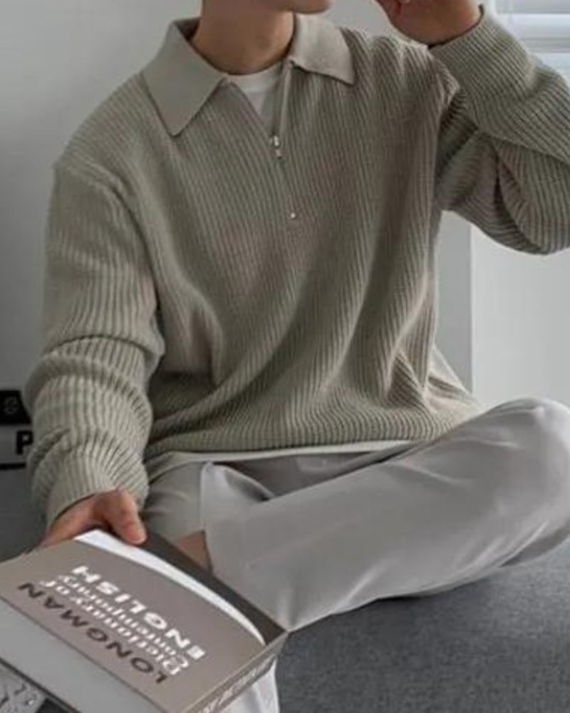 Silke Københaven | Cesare Halv Lynlås Sweater
