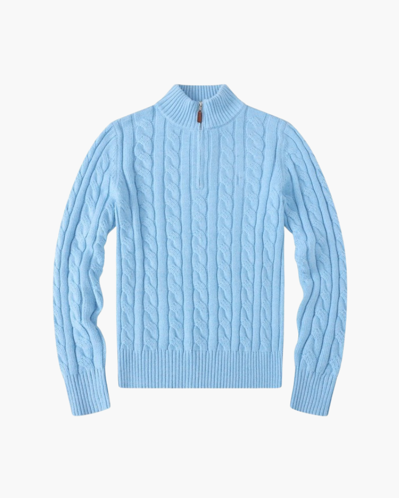 Silke København | Dame Verbier Half Zip Sweater