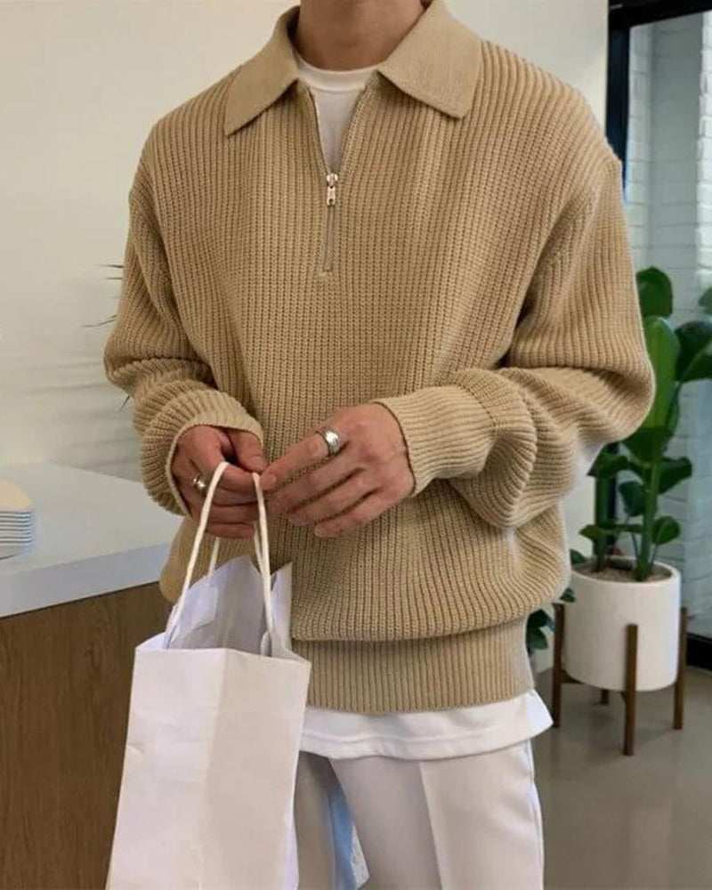 Silke Københaven | Cesare Halv Lynlås Sweater