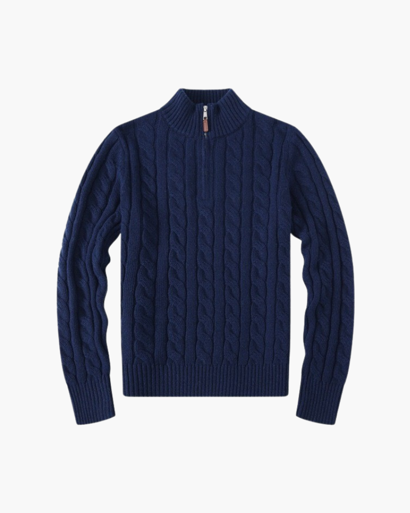 Silke København | Dame Verbier Half Zip Sweater