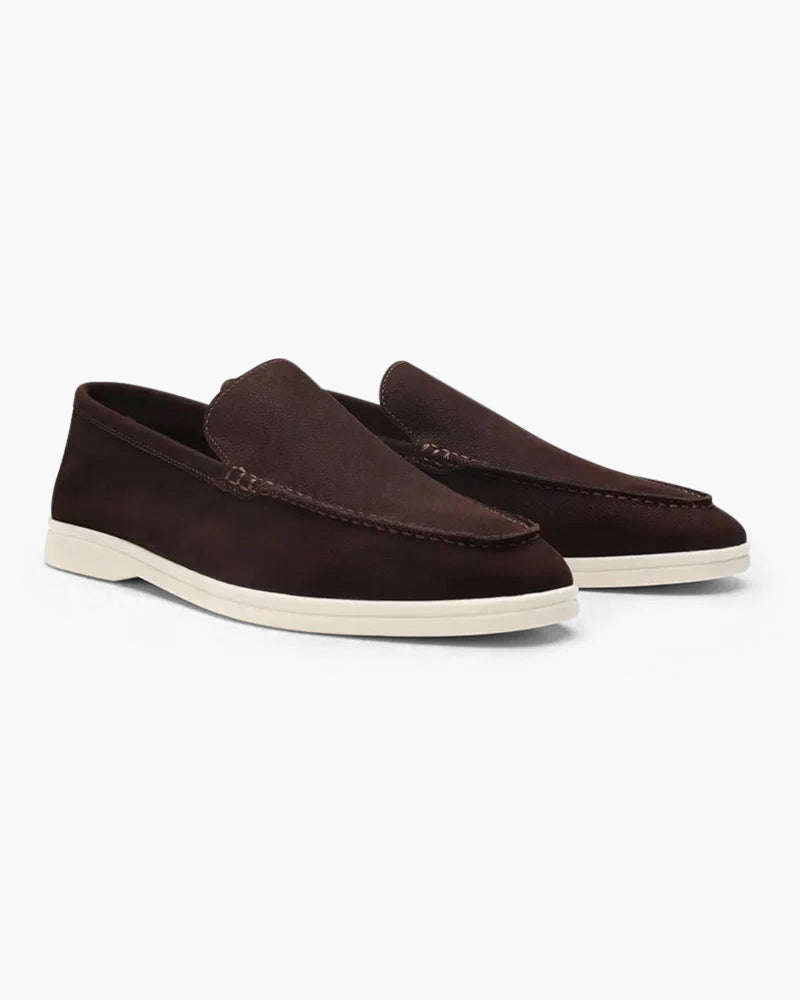 Silke København | Old Money Cowhide Leather Loafers