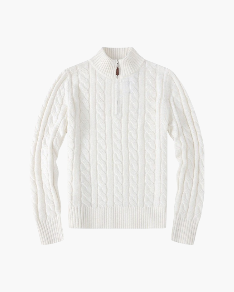 Silke København | Dame Verbier Half Zip Sweater