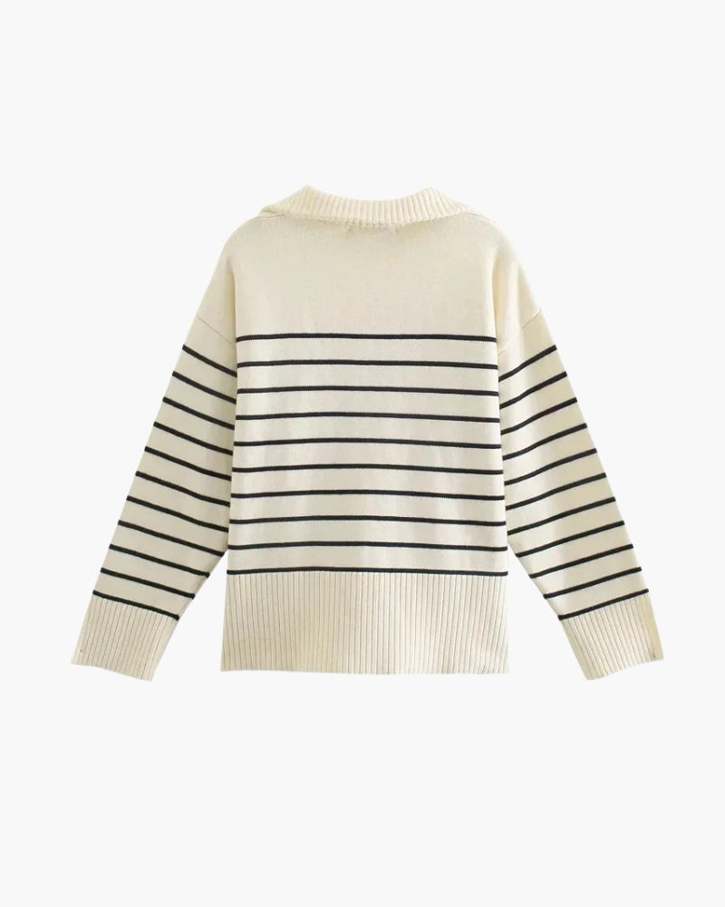 Silke København | Chic striktrøje
