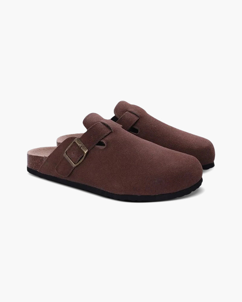Silke København | Old Money Suede Træsko