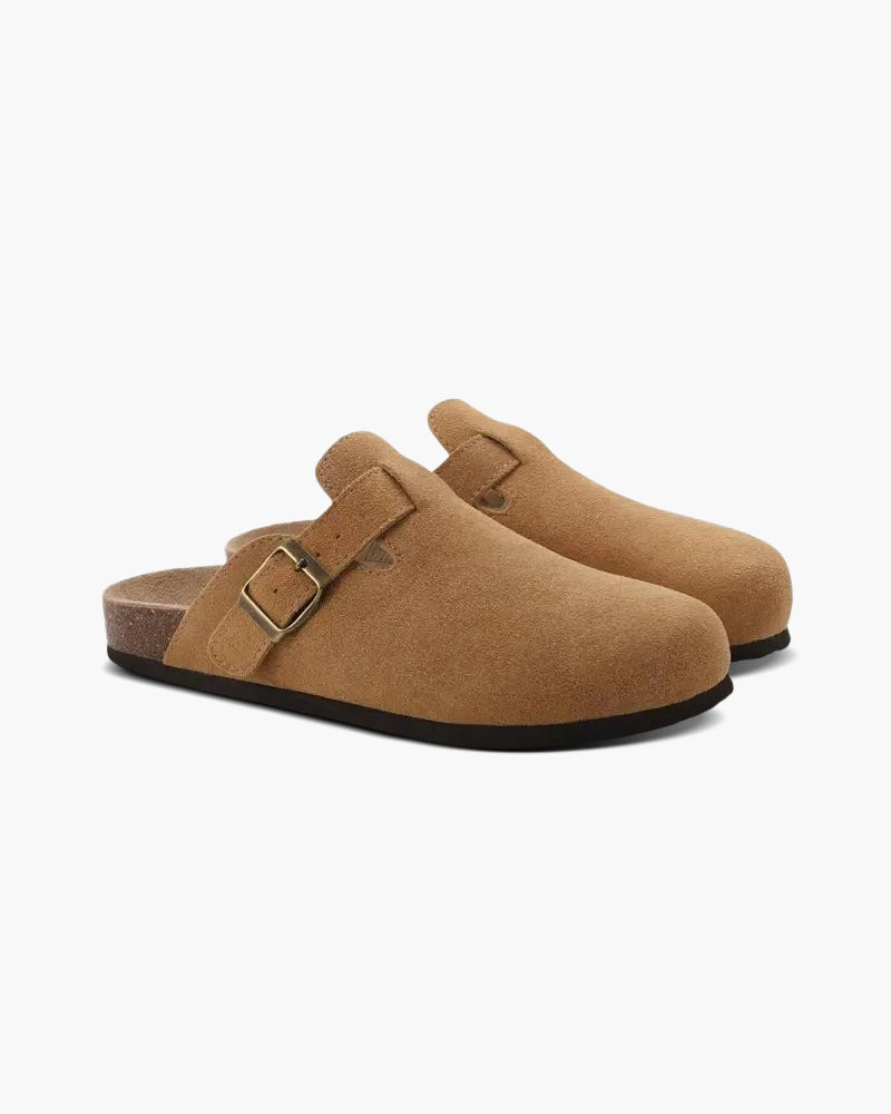 Silke København | Old Money Suede Træsko