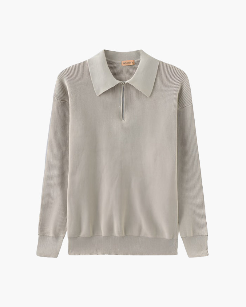 Silke Københaven | Cesare Halv Lynlås Sweater
