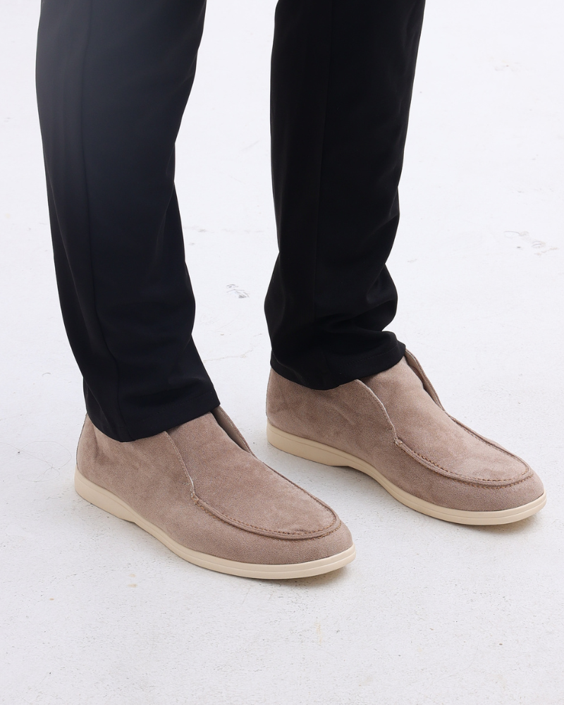 Silke København | Old Money High Suede Loafers