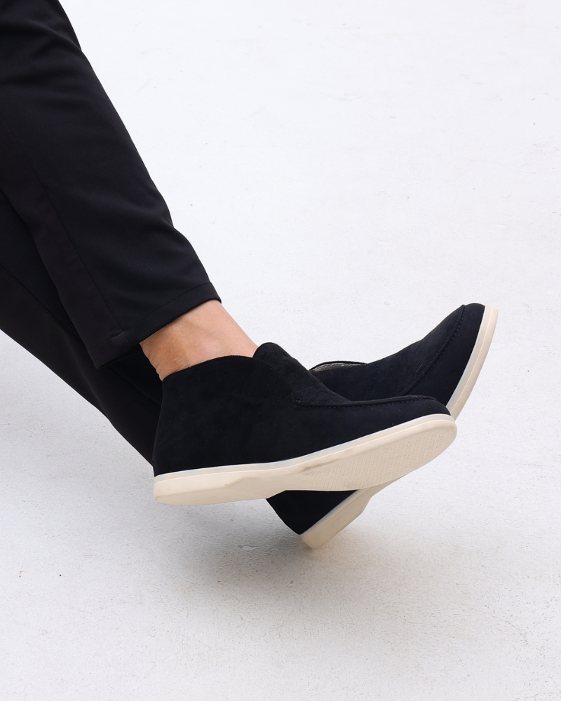 Silke København | Old Money High Suede Loafers