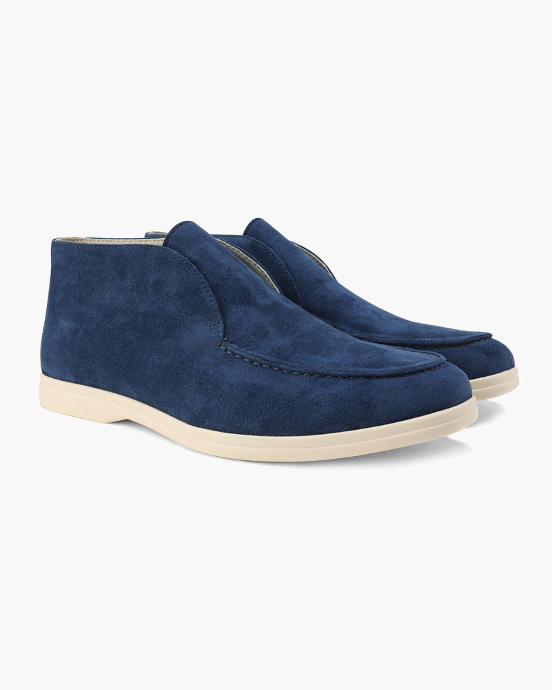 Silke København | Old Money High Suede Loafers
