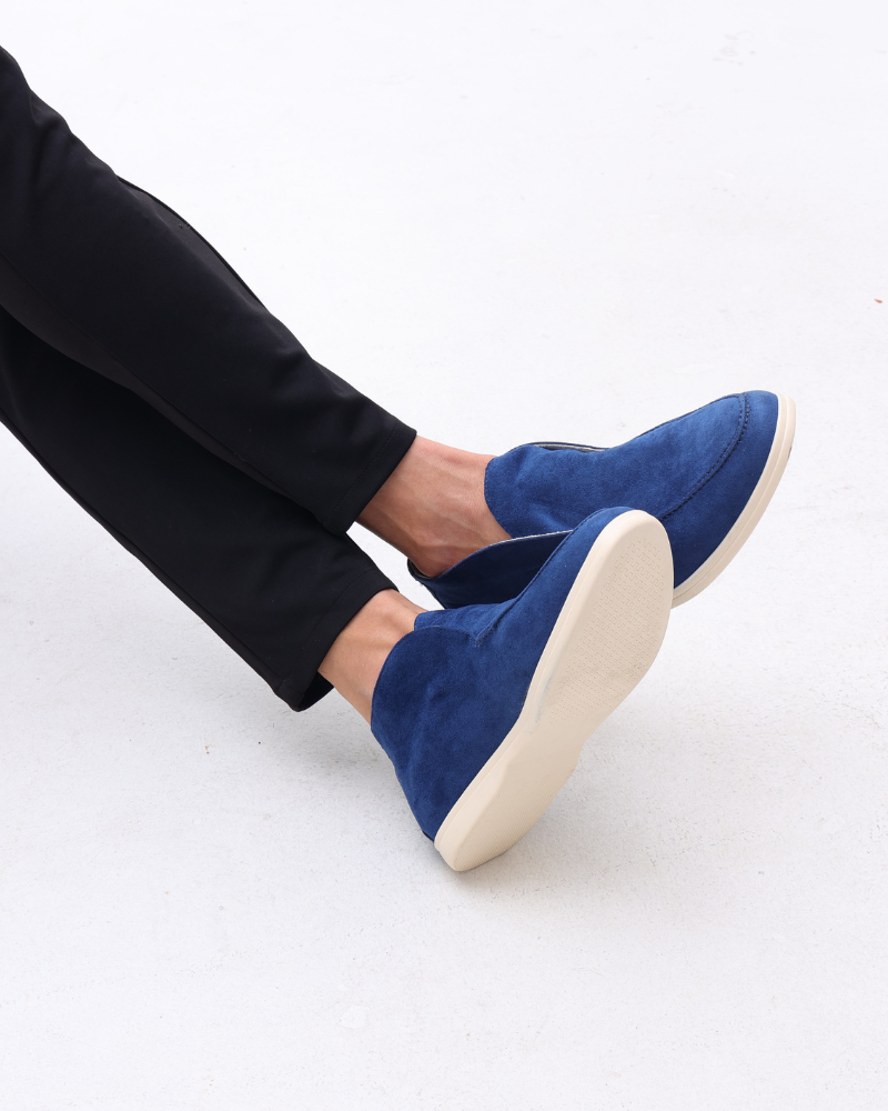 Silke København | Old Money High Suede Loafers