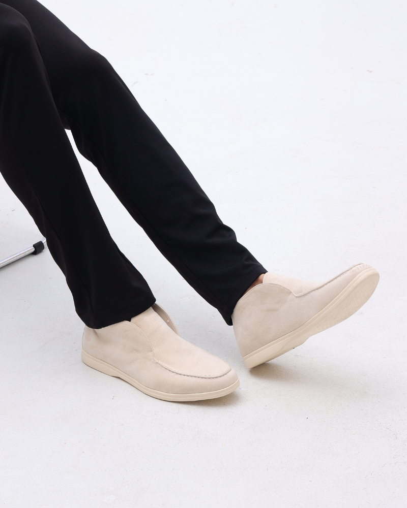 Silke København | Old Money High Suede Loafers