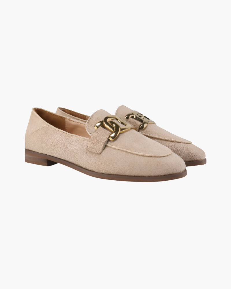 Silke København | Duchess loafers i ruskind