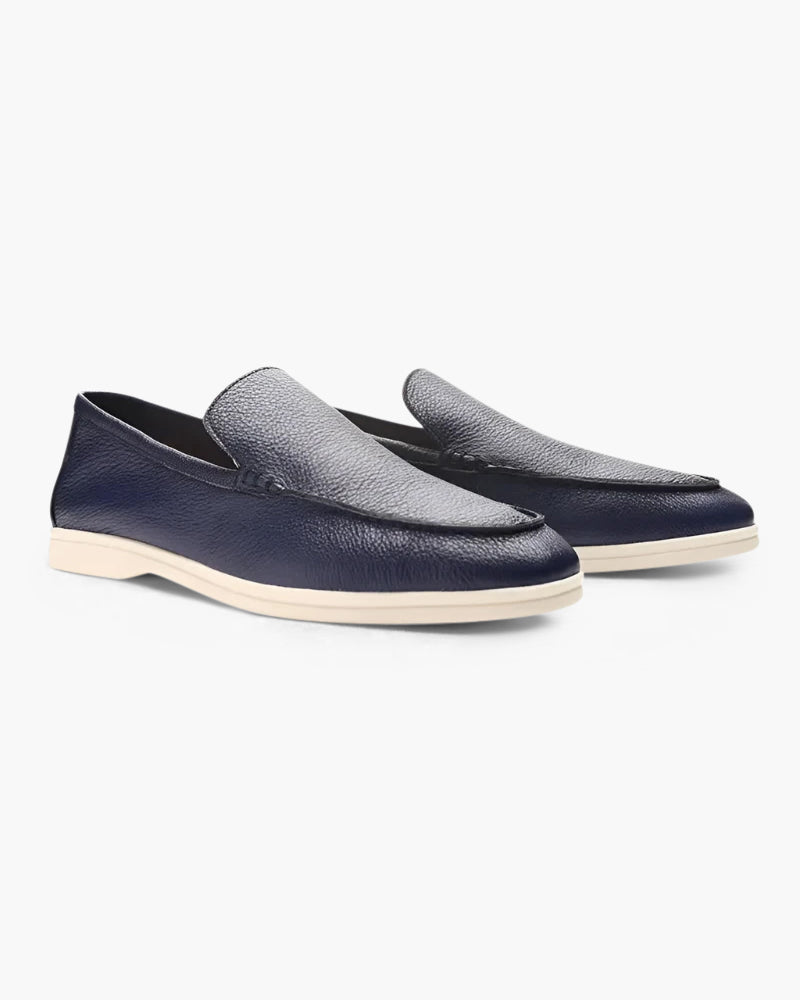 Silke København | Old Money Cowhide Leather Loafers