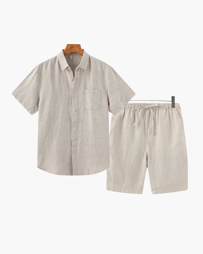 Silke Københaven | Old Money Linned Kombo (Shorts)