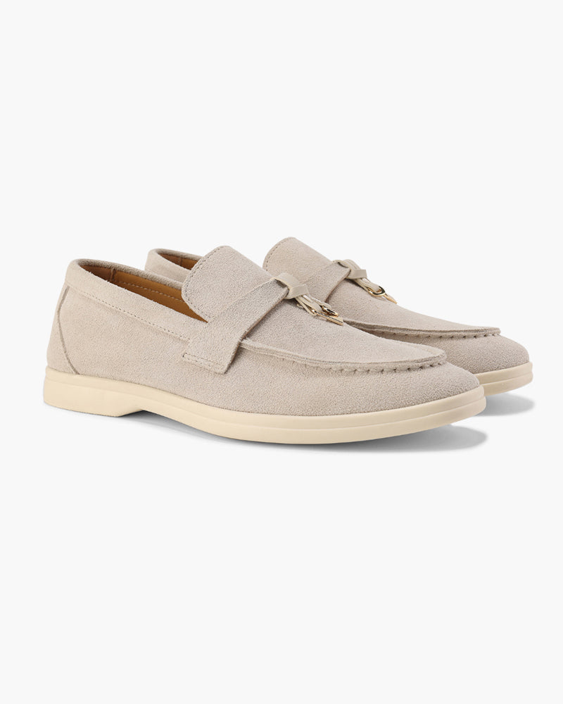 Silke København | Old Money Dame Loafers i Ruskind