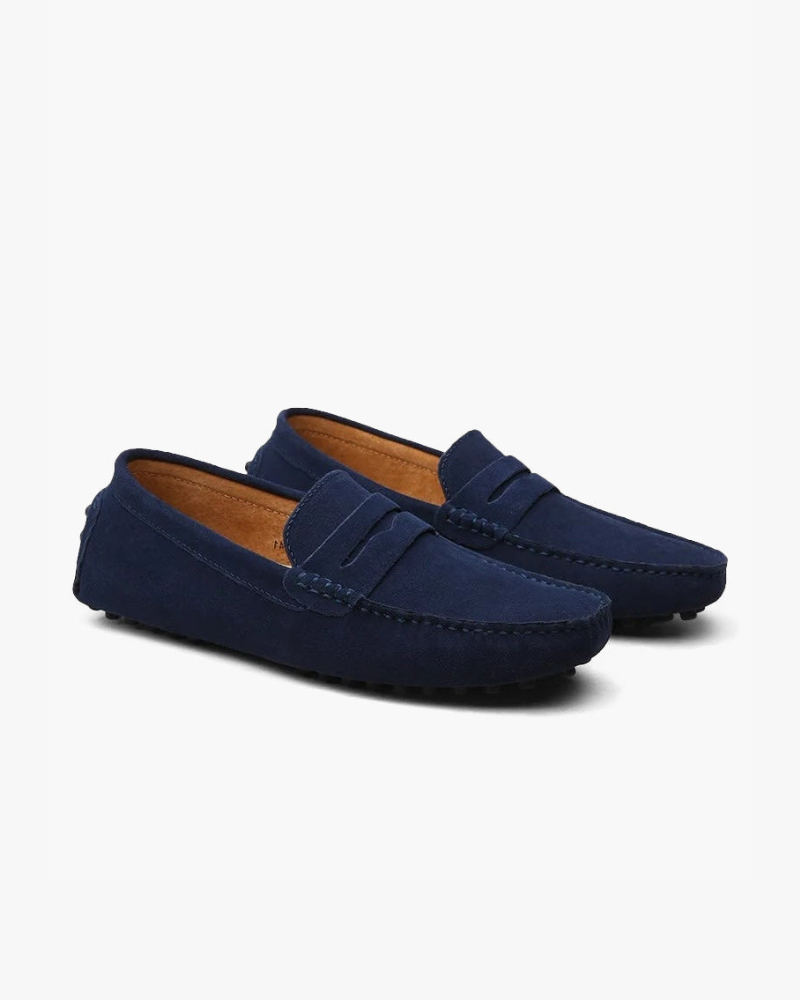 Silke København | Suede Driver Loafers