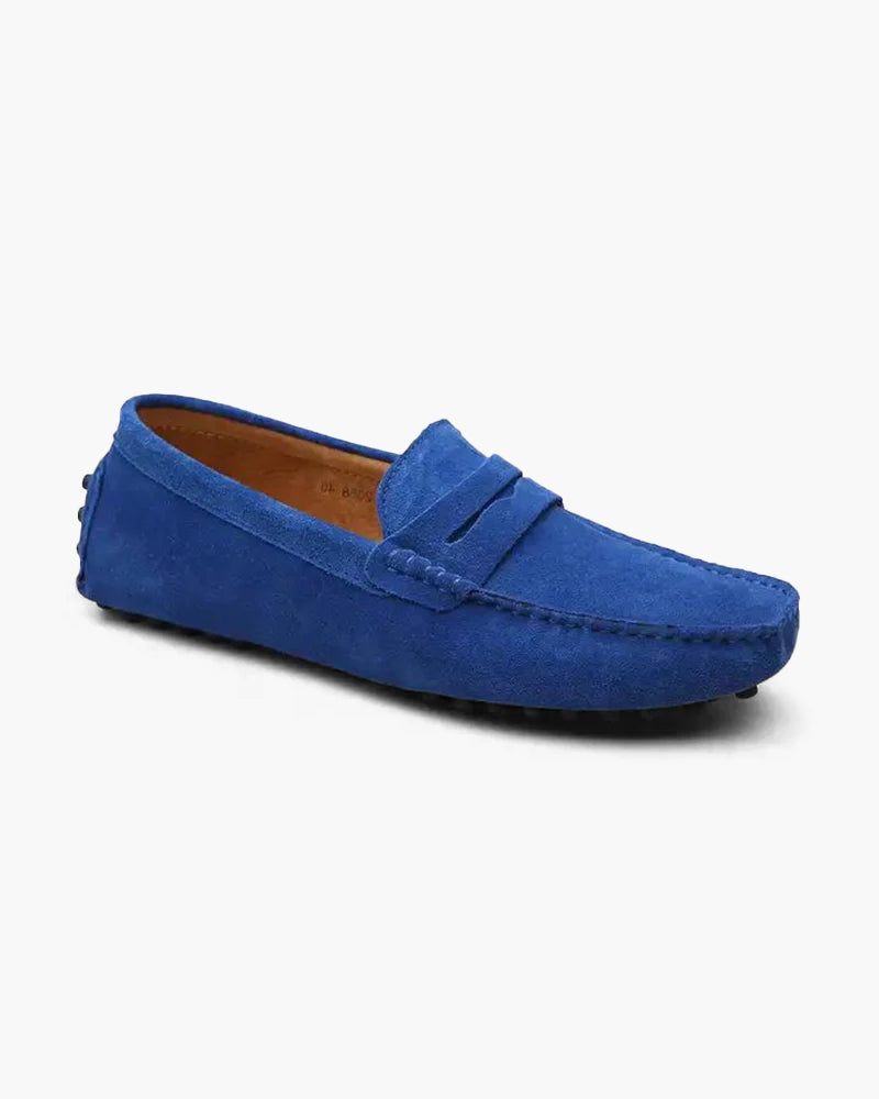 Silke København | Suede Driver Loafers