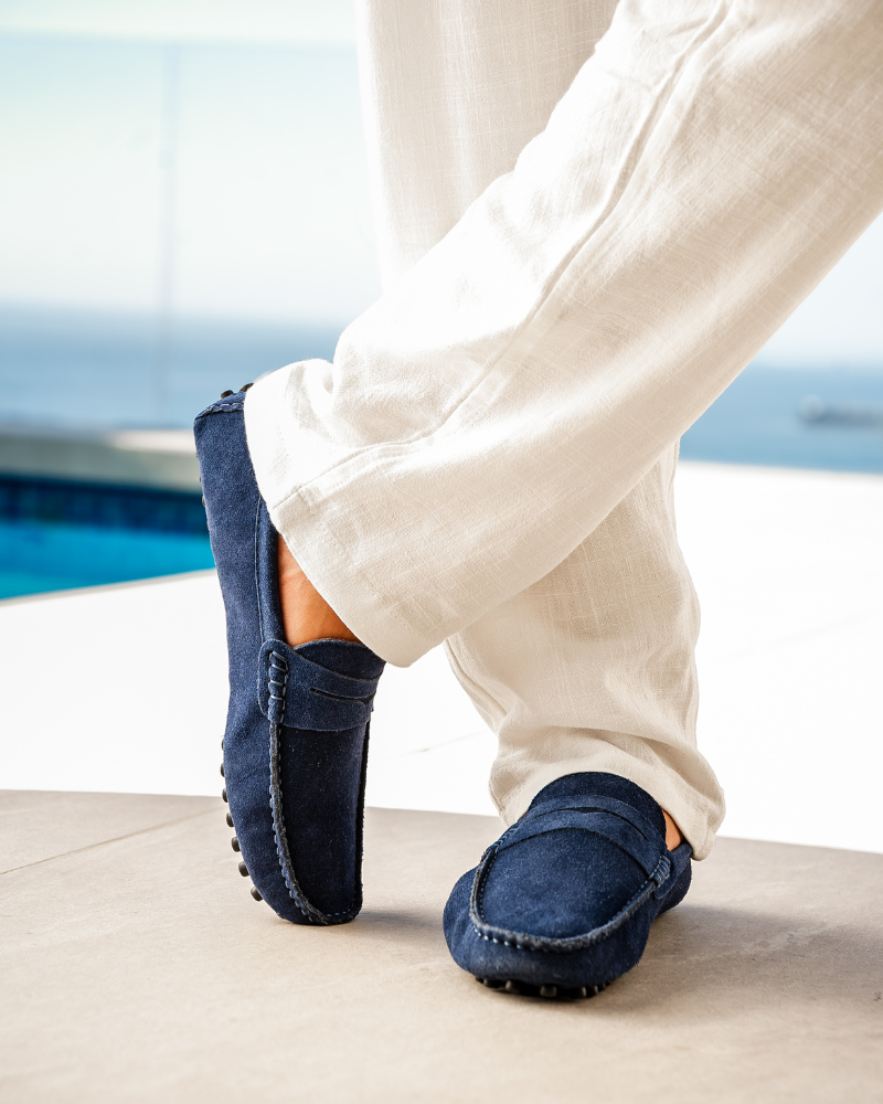 Silke København | Suede Driver Loafers