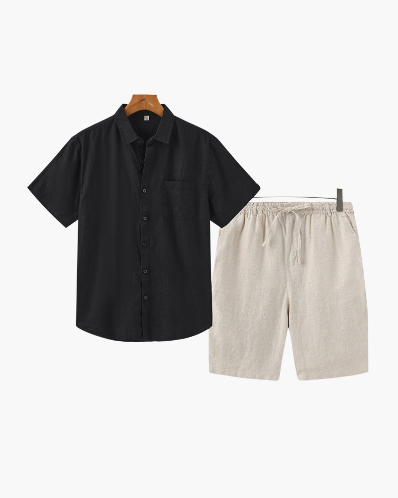 Silke Københaven | Old Money Linned Kombo (Shorts)