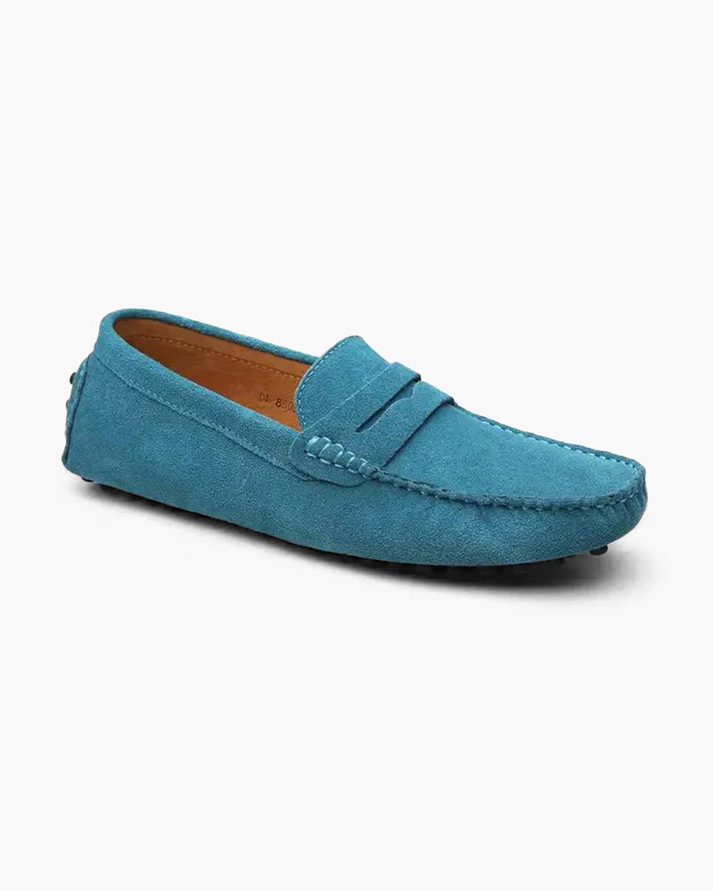 Silke København | Suede Driver Loafers