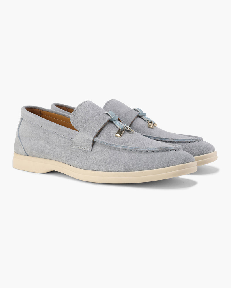 Silke København | Old Money Dame Loafers i Ruskind