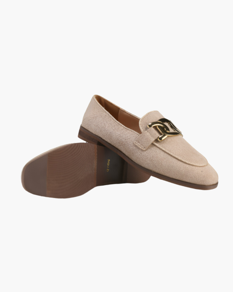 Silke København | Duchess loafers i ruskind
