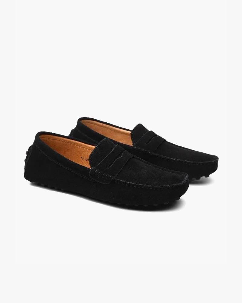 Silke København | Suede Driver Loafers