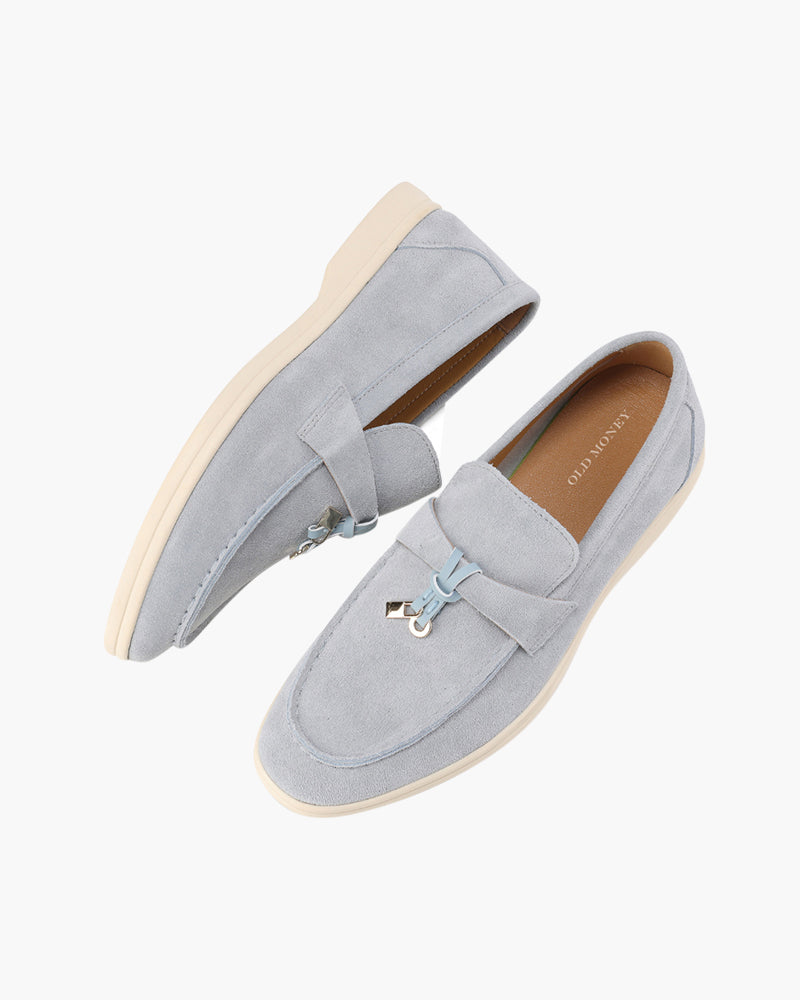 Silke København | Old Money Dame Loafers i Ruskind