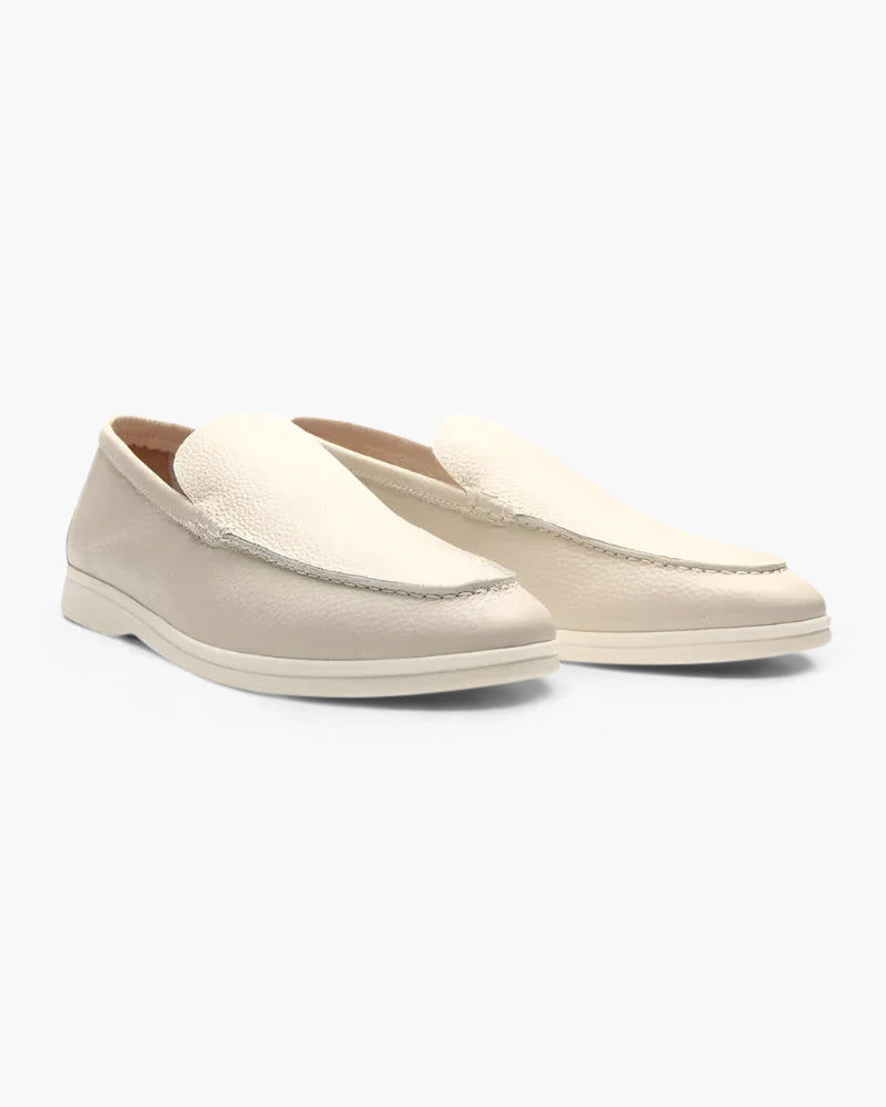 Silke København | Old Money Cowhide Leather Loafers