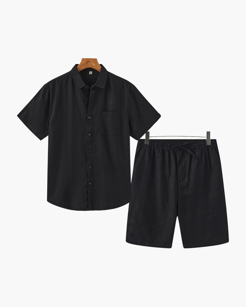 Silke Københaven | Old Money Linned Kombo (Shorts)