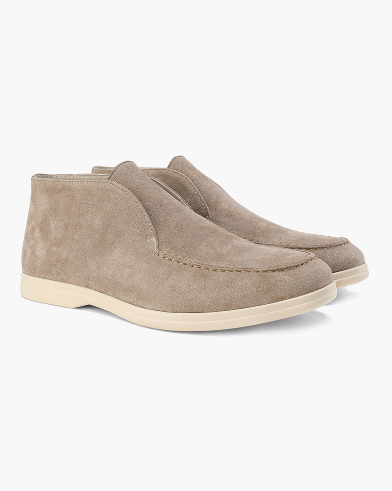 Silke København | Old Money High Suede Loafers