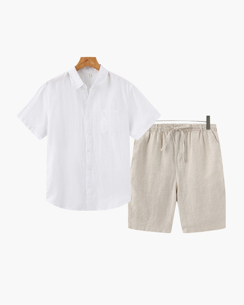 Silke Københaven | Old Money Linned Kombo (Shorts)