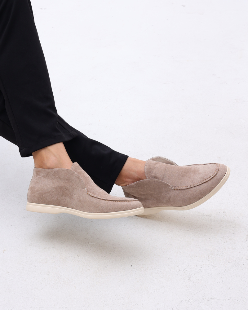 Silke København | Old Money High Suede Loafers
