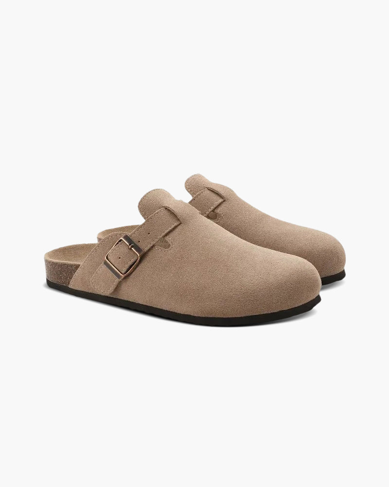 Silke København | Old Money Suede Træsko