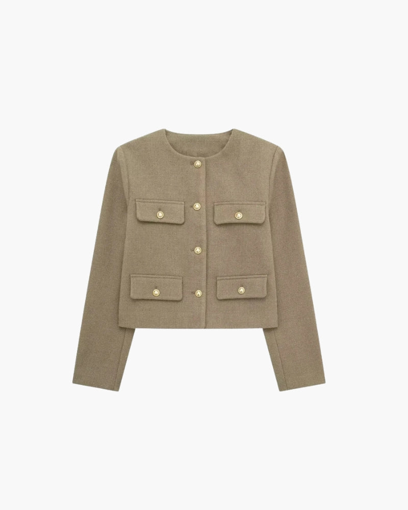 Silke København |  Savile Crop Blazer