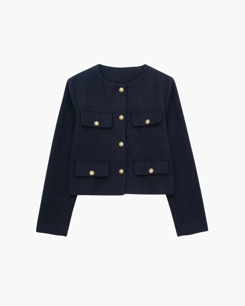 Silke København |  Savile Crop Blazer