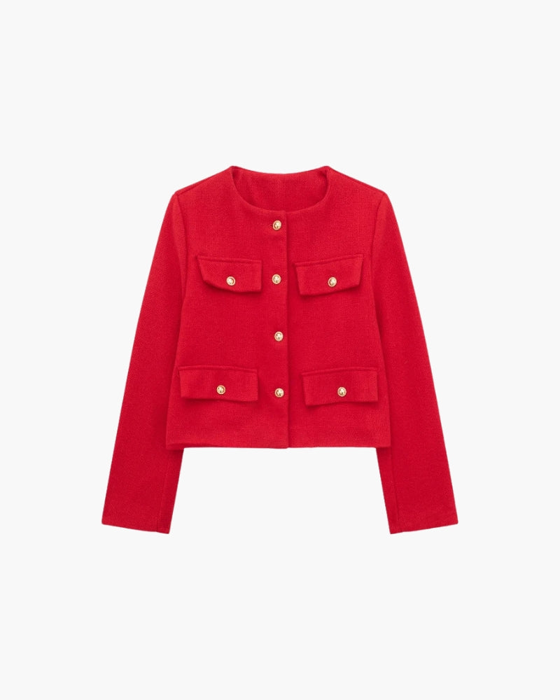 Silke København |  Savile Crop Blazer