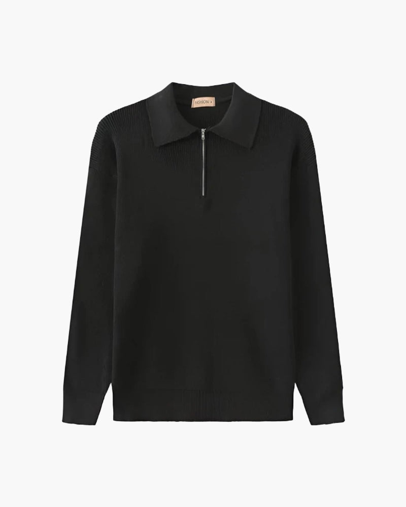 Silke Københaven | Cesare Halv Lynlås Sweater