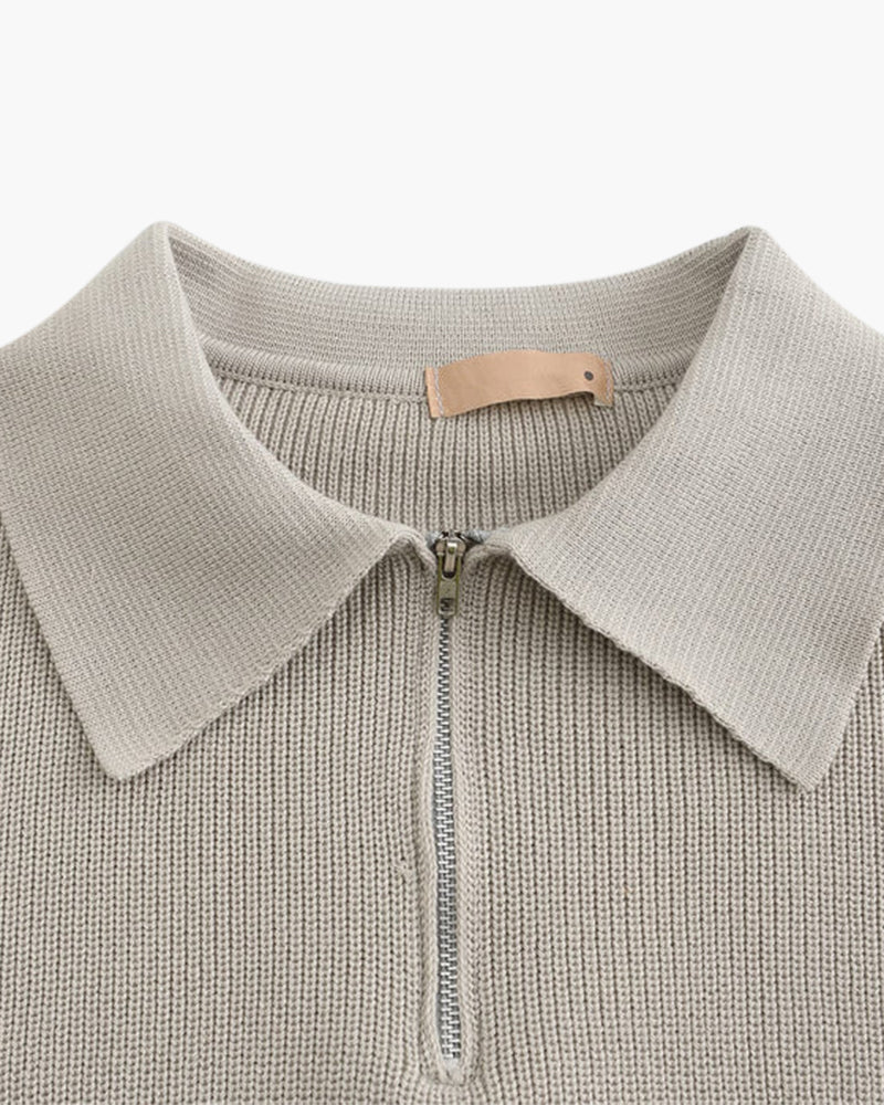 Silke Københaven | Cesare Halv Lynlås Sweater