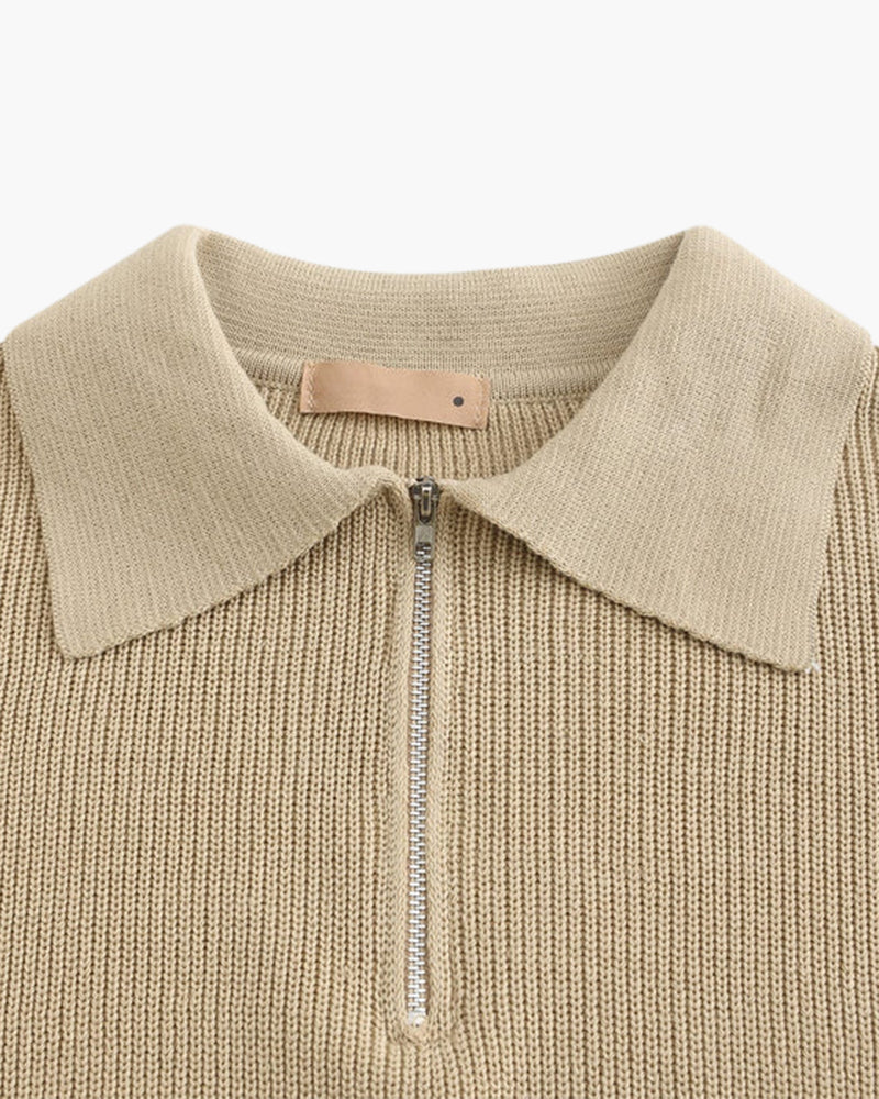 Silke Københaven | Cesare Halv Lynlås Sweater